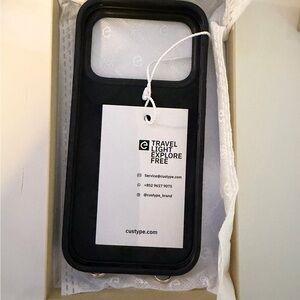 New by Custype …in box iPhone -17 Pro Magnetic case / Black